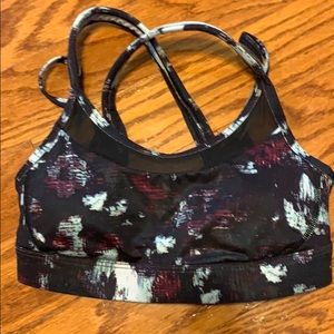 lululemon sports bra, size 2